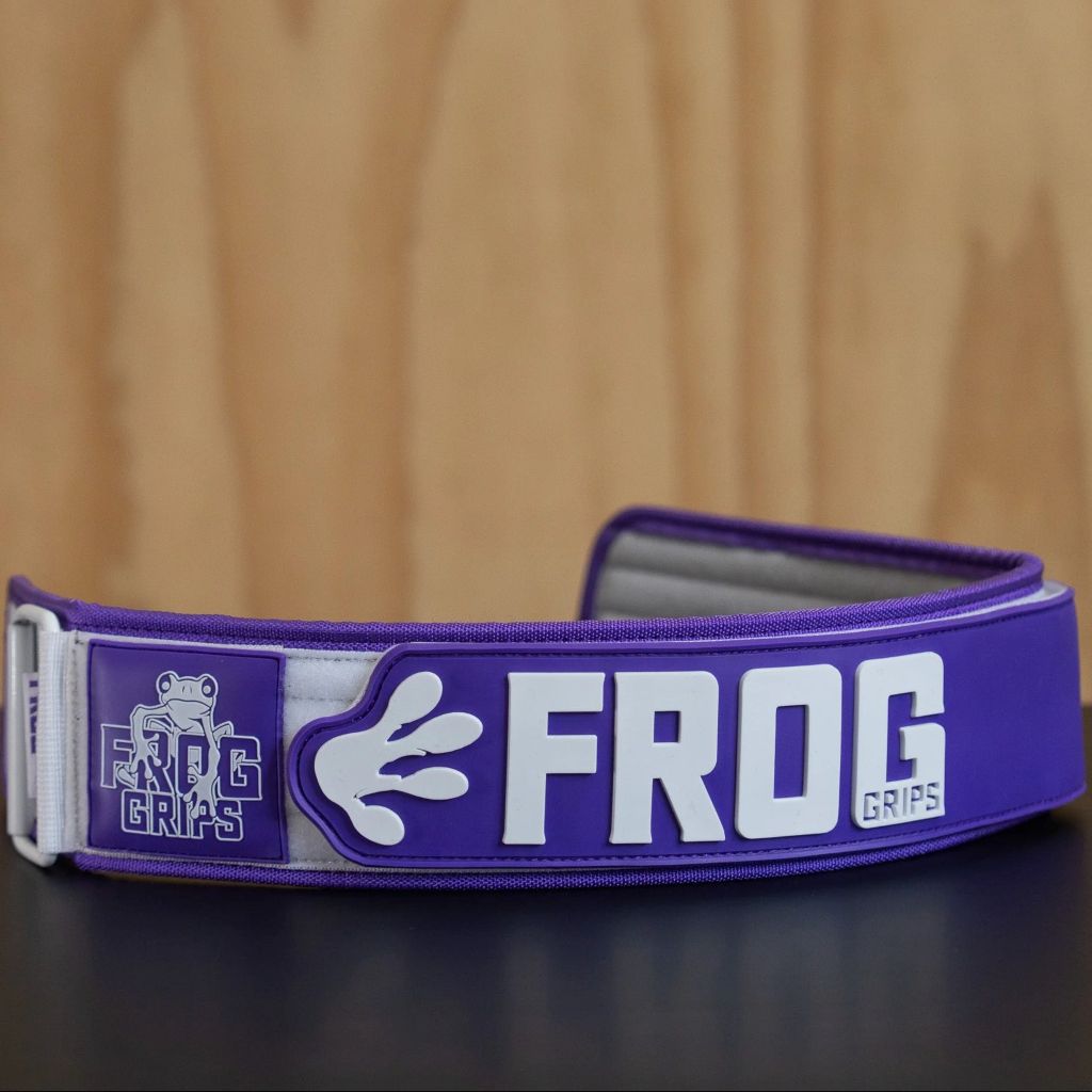 Frog Grips Frog Grips Lifting Belt Purple X-Large