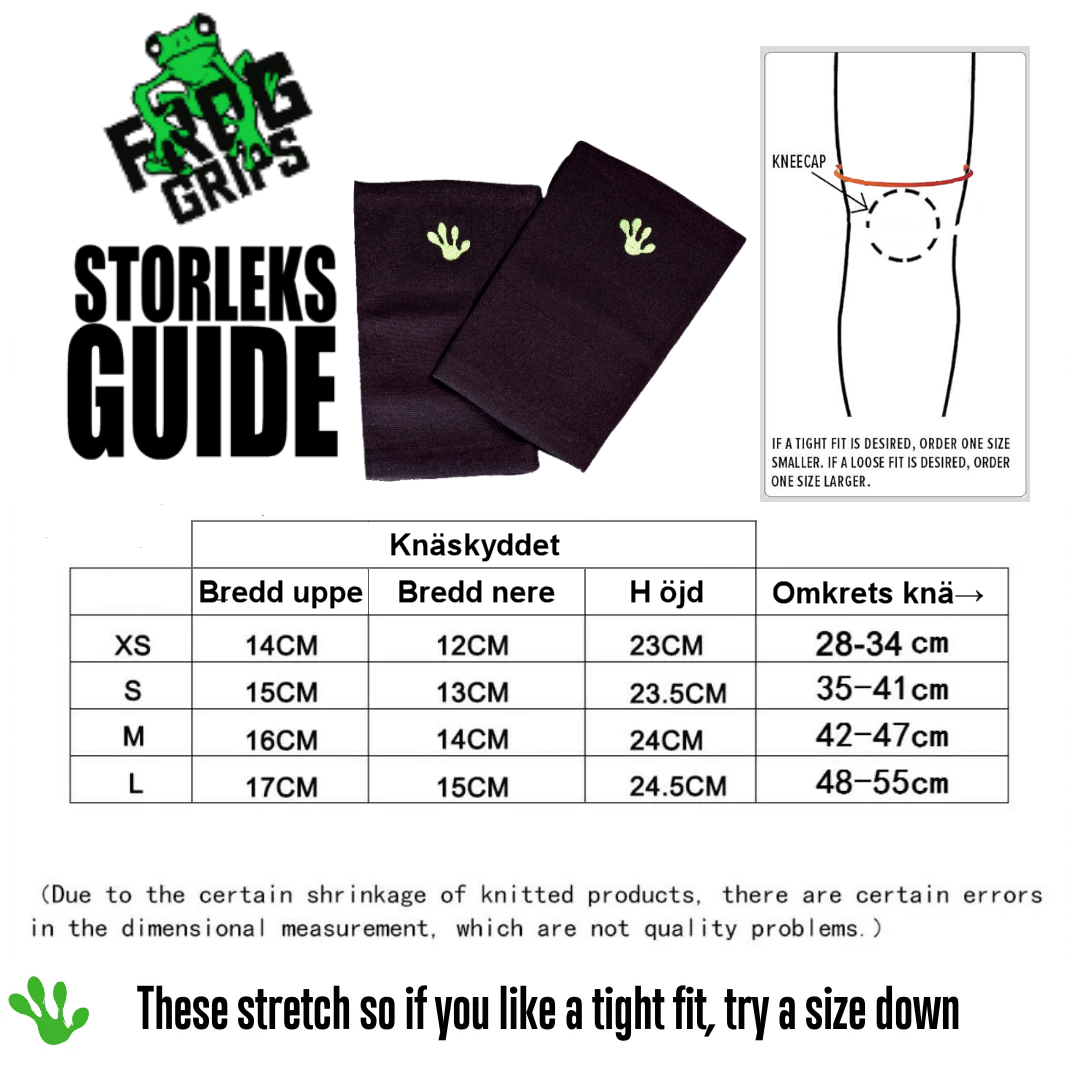 Frog Grips - WOD Knee Sleeves Green
