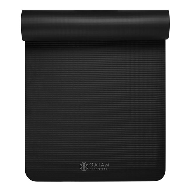 Gaiam Essential Träningsmatta Black 10mm