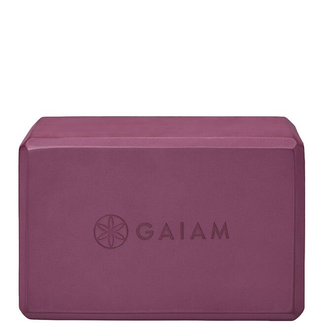 Gaiam Gaiam Midnight Plum Block