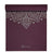Gaiam Gaiam Midnight Plum Sundial Flower Yoga Mat 5 mm