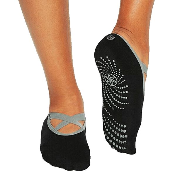 Gaiam Grippy Yoga-Barre Strumpor S/M
