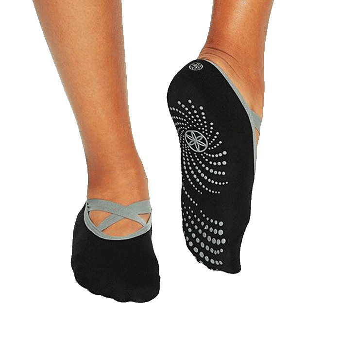 Gaiam Grippy Yoga-Barre Strumpor S/M