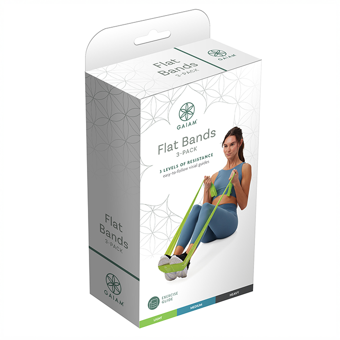Gaiam Strength & Flexibility Gummibands Kit