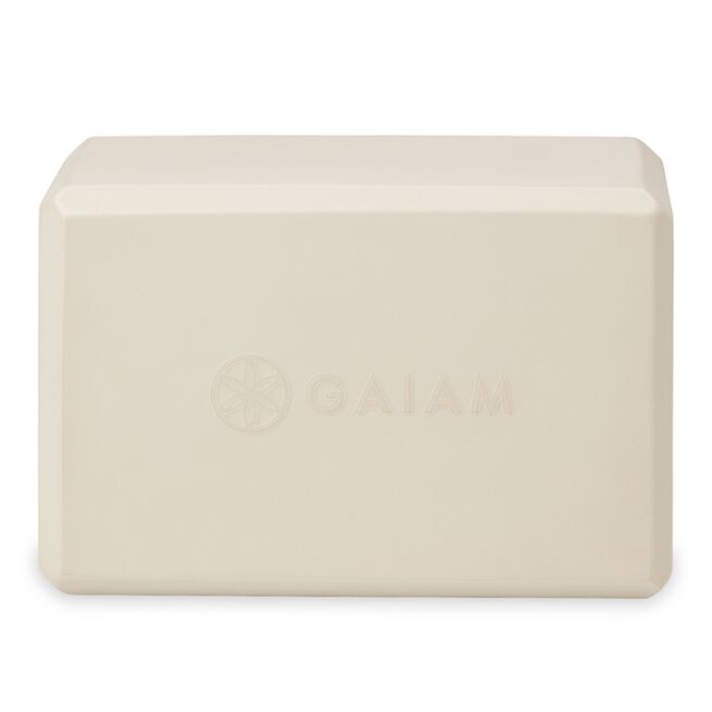 Gaiam Yoga Block Greige