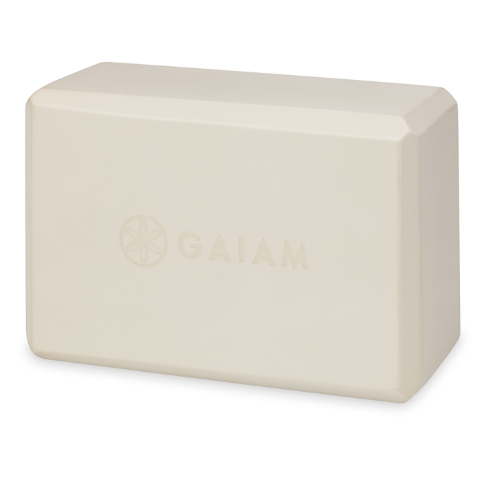 Gaiam Yoga Block Greige