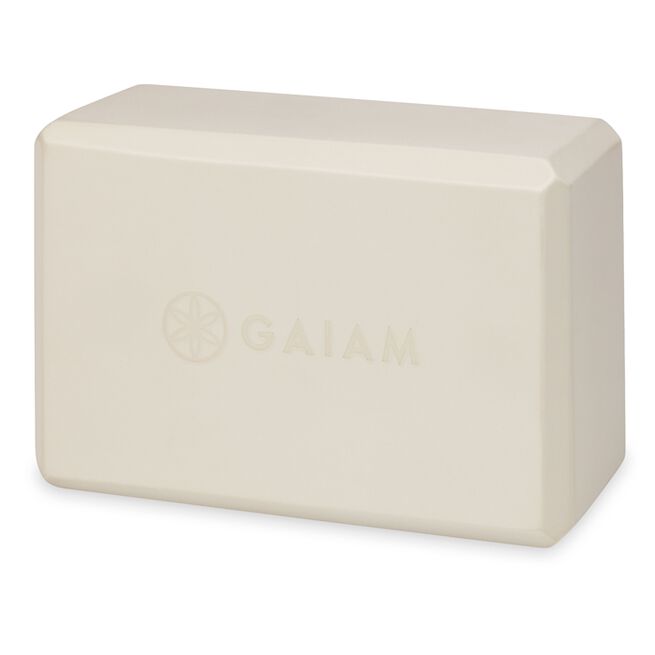 Gaiam Yoga Block Greige