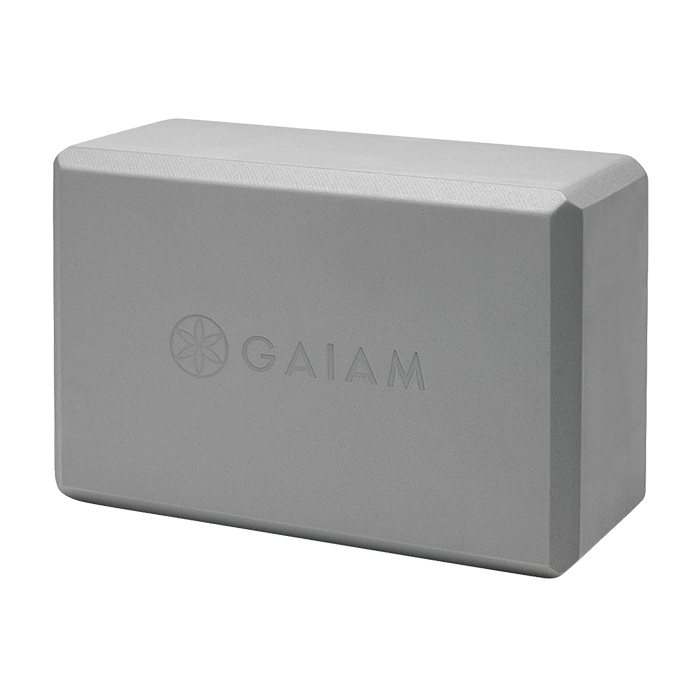 Gaiam Yogablock Grå