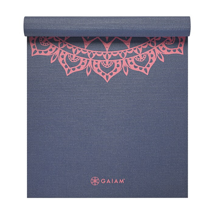 Gaiam Yogamatta 4mm Pink Marrakech