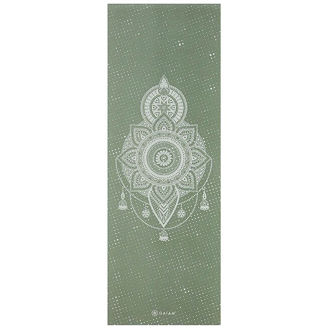 Gaiam Yogamatta 5mm Celestial Green