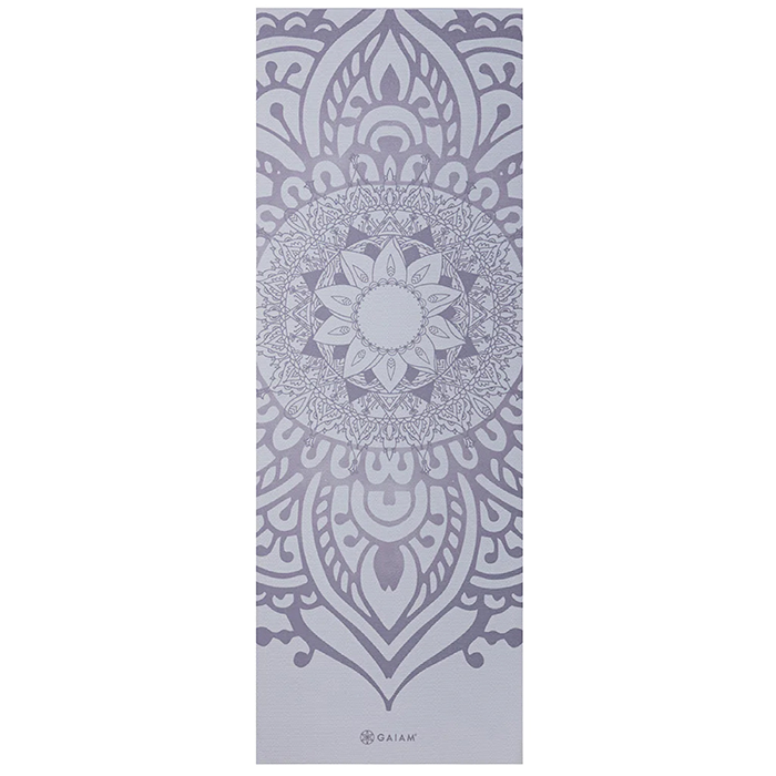 Gaiam Yogamatta 5mm Wild Lilac Sundial