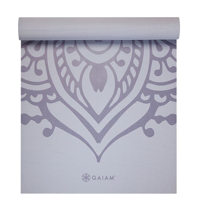 Gaiam Yogamatta 5mm Wild Lilac Sundial