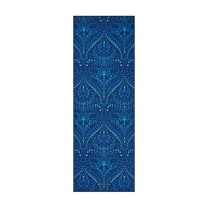 Gaiam Yogamatta 6 mm Blå