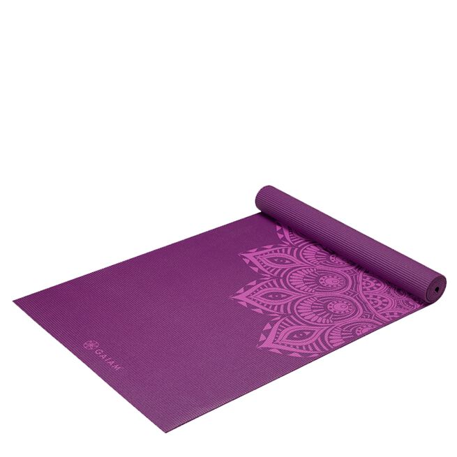Gaiam Yogamatta 6mm Purple Mandala