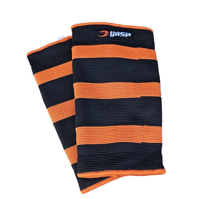 GASP Gear Gasp Power Knee Sleeve, Black/Flame XX-Large