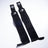 GASP Gear Hardcore Wrist Wraps 18 inch, Black/White