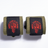 GASP Gear Hardcore Wrist Wraps 18 inch, Green/Red