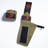 GASP Gear Hardcore Wrist Wraps 18 inch, Green/Red