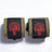 GASP Gear Hardcore Wrist Wraps 18 inch, Green/Red