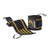 GASP Gear Hardcore Wrist Wraps Svart/Gul