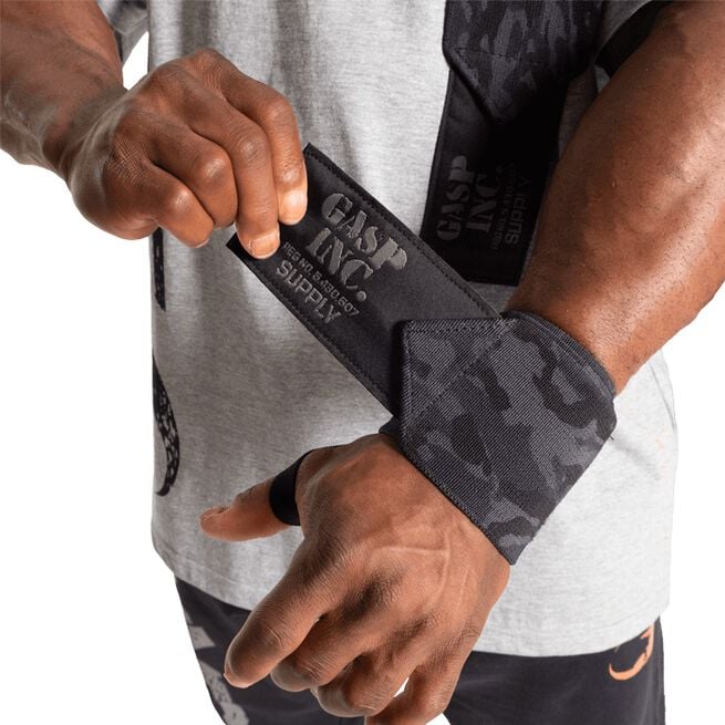 GASP Gear HD Wrist Wraps 60 cm Dark Camo