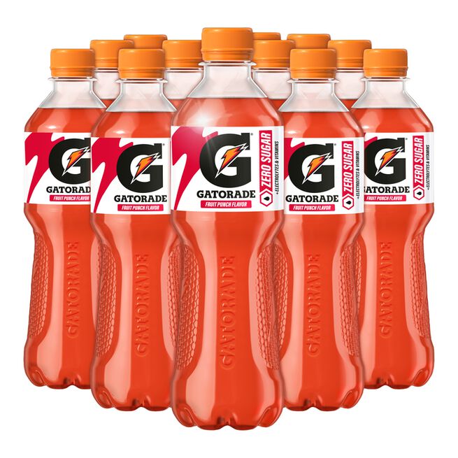 Gatorade 12 x Gatorade 50 cl Fruit Punsch Zero Sugar