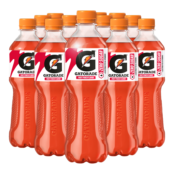 Gatorade 12 x Gatorade 50 cl Fruit Punsch Zero Sugar