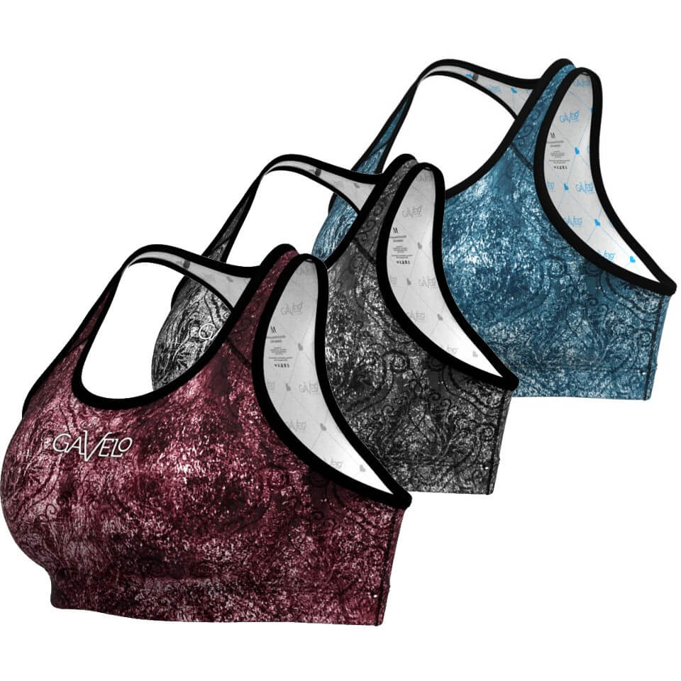 Gavelo Eclipse Sports Bra Blue/Black / xs / xs