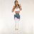 Gavelo Grand Slam Sports Bra Grey/White
