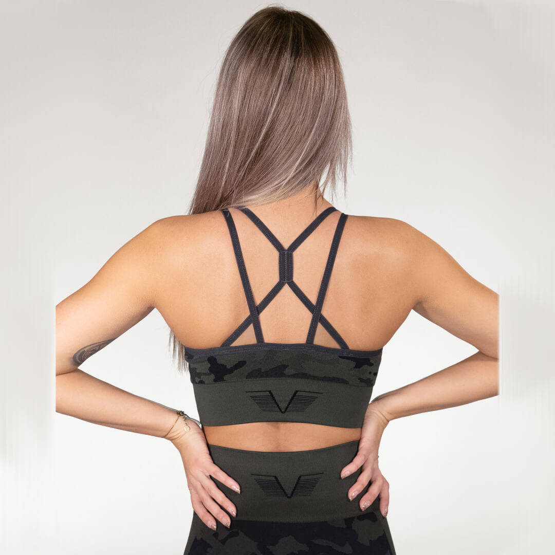 Gavelo Seamless Camo Sport Bh