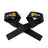 GForce Lifting Straps Läder Svart