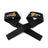 GForce Lifting Straps Läder Svart