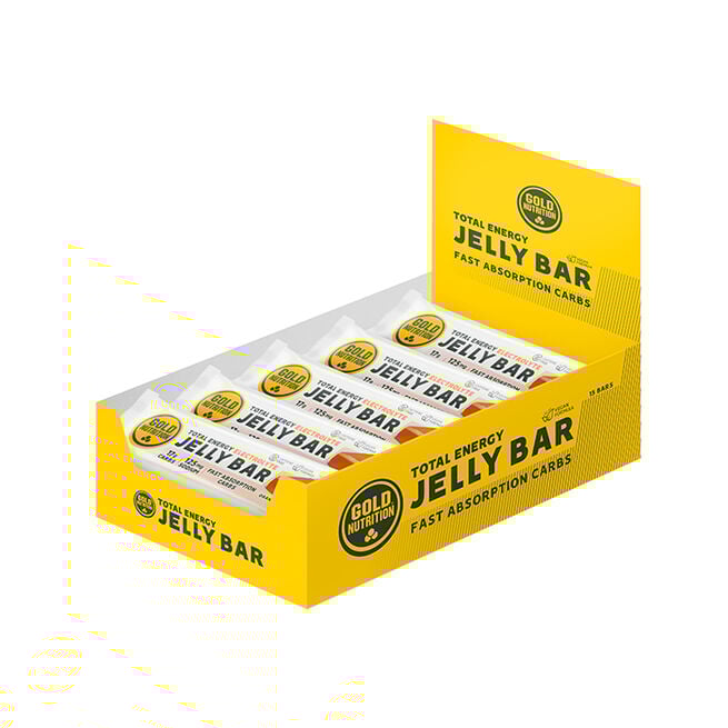 Gold Nutrition 15 x Jelly Bar 30 g Electrolyte Orange