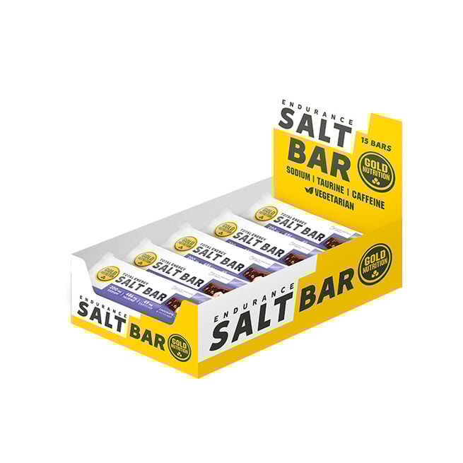 Gold Nutrition 15 x Total Energy Salt Bar 40 g Choco & Hazelnut