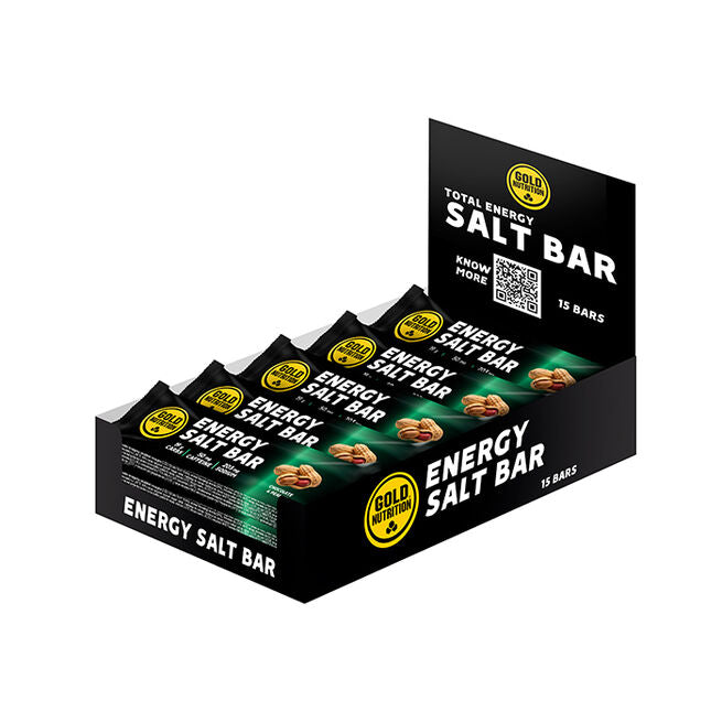 Gold Nutrition 15 x Total Energy Salt Bar 40 g Choco & Peanut