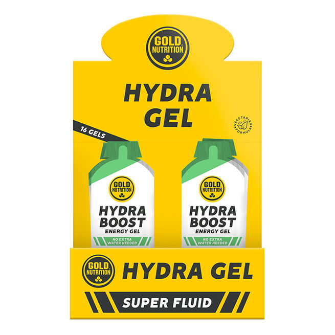 Gold Nutrition 16 x Hydra Gel Boost 60 g Guarana