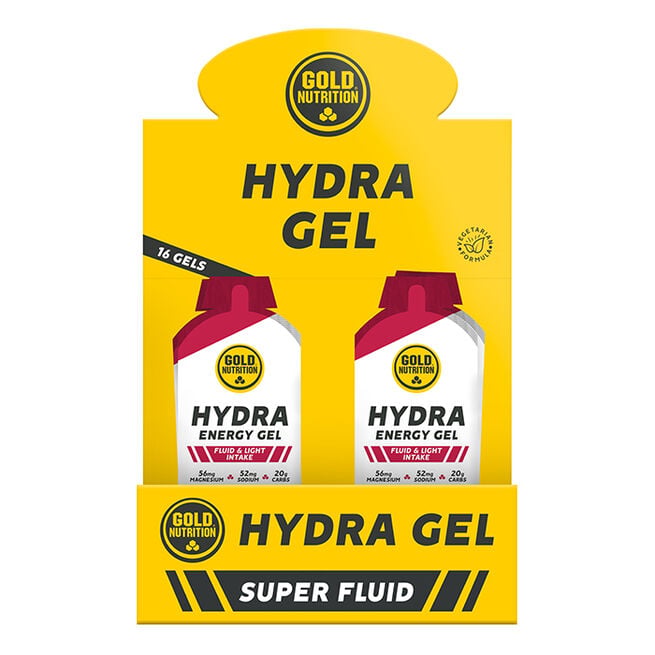 Gold Nutrition 16 x Hydra Gel Boost 60 g Raspberry