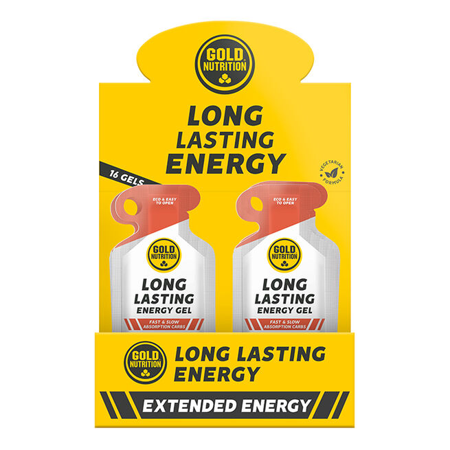 Gold Nutrition 16 x Long Lasting Gel 60 g Mango