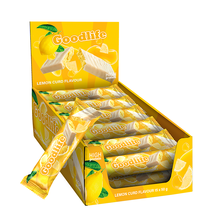 Goodlife 15 x Proteinbar 50 g Lemon Curd (NEW!)