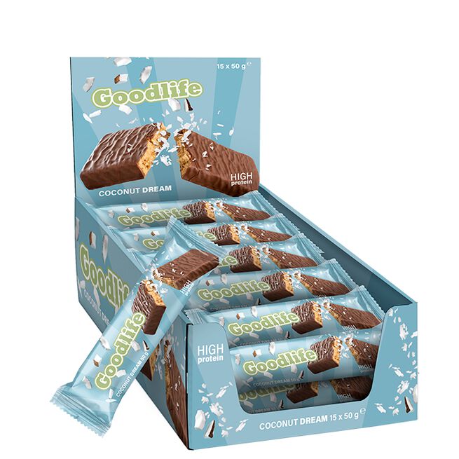 Goodlife 15 x Proteinbar 50 g Coconut Dream