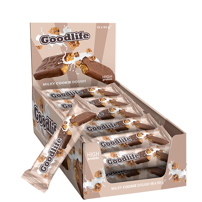 Goodlife 15 x Proteinbar 50 g Milky Cookie Dough