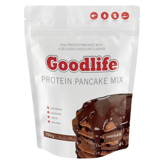 Goodlife Proteinpannkakor 750 g Chocolate