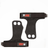 Gorilla Wear Gear 2-Hole Leather Lifting Grips Svart