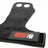 Gorilla Wear Gear 2-Hole Leather Lifting Grips Svart Large