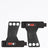 Gorilla Wear Gear 3-Hole Carbon Lifting Grips Svart Small