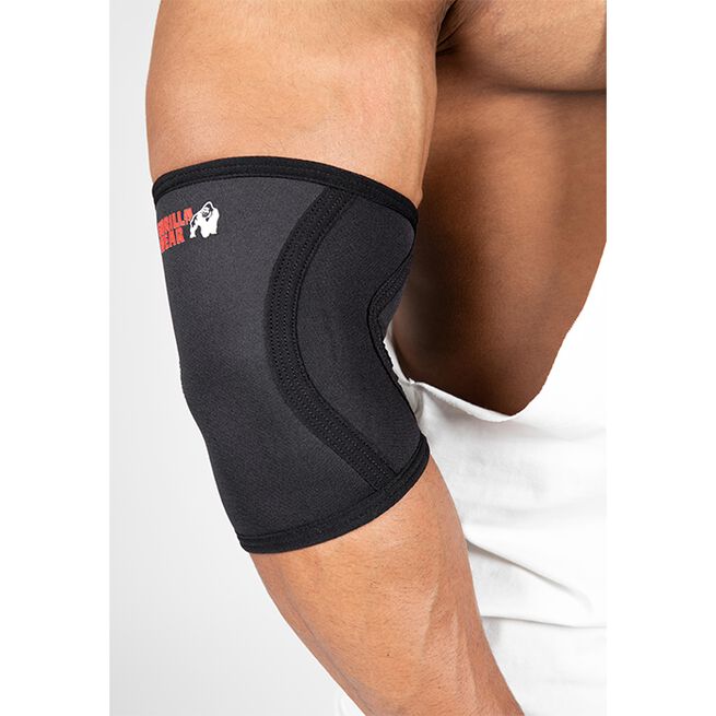 Gorilla Wear Gear 3 MM Armbågsskydd Svart