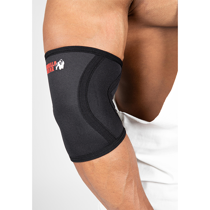 Gorilla Wear Gear 3 MM Armbågsskydd Svart