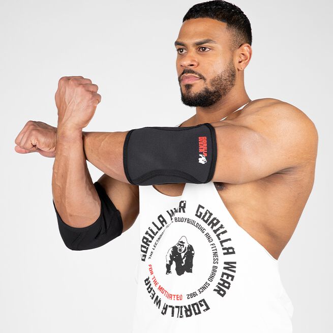 Gorilla Wear Gear 3 MM Armbågsskydd Svart Large