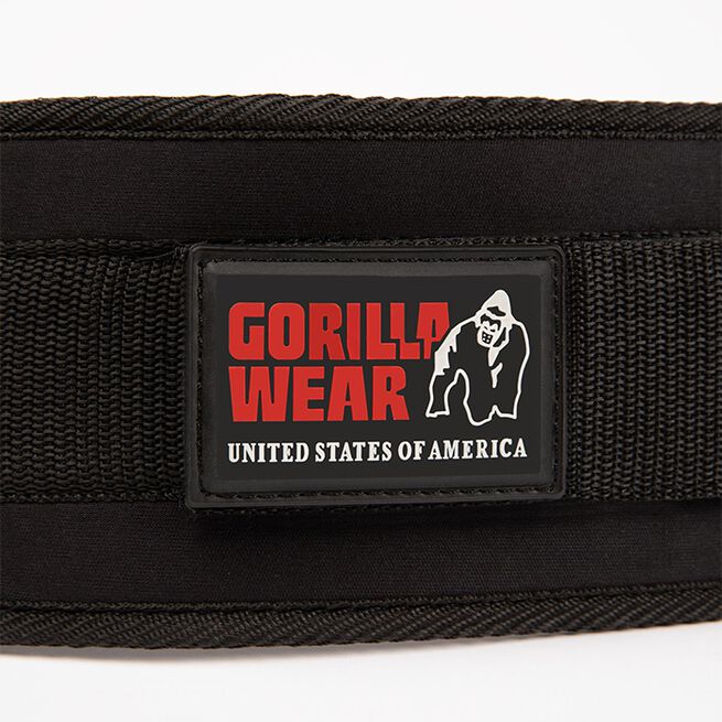Gorilla Wear Gear 4 Inch Lyftarbälte Dam Svart
