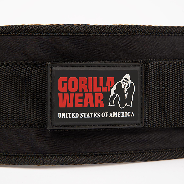 Gorilla Wear Gear 4 Inch Lyftarbälte Dam Svart
